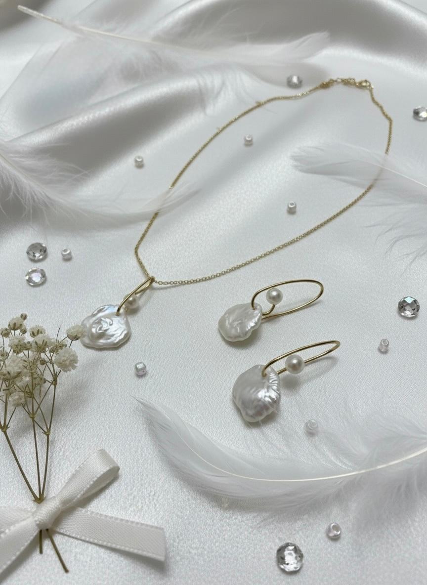 Conjunto de collar y pendientes de Plata Vázquez y Pozo